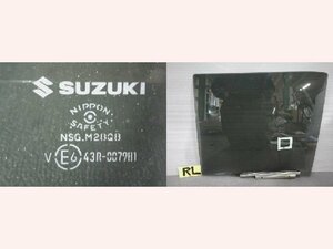 5kurudepa R1年 クロスビー DAA-MN71S リア 左 ドア ガラス X-BEE HV-MZ 2WD 32854