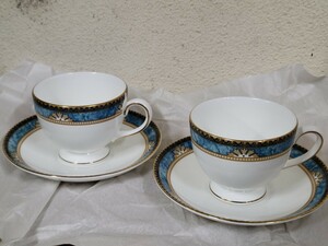 WEDGWOOD カーゾン カップ&ソーサー ペア ウェッジウッド 2客セット