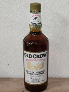 未開栓 OLD CROW オールド クロウ ケンタッキー ストレート バーボン ウイスキー