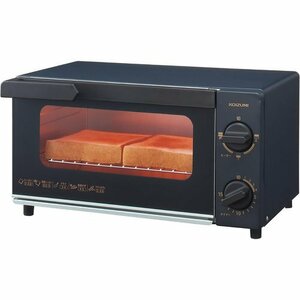  new goods Koizumi KOS-1032/K black 1000W tray attaching timer 15 minute 2 sheets roasting oven toaster 37