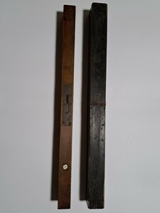 珍品 古い 大工道具 明治期 水準器 水平器