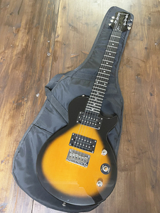 【6014】Epiphone レスポール エレキギター ショートスケール　ダークバースト