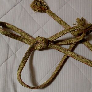帯締め 和装小物 金糸 正絹