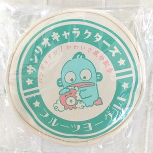 サンリオ ハンギョドン＆さゆりちゃん 丸型ポーチ 新品 タグ付き