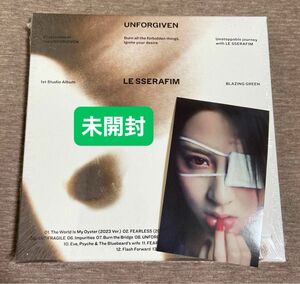 LE_SSERAFIM ルセラフィム UNFORGIVEN Compact盤 【YUNJIN】特典ステッカー付き