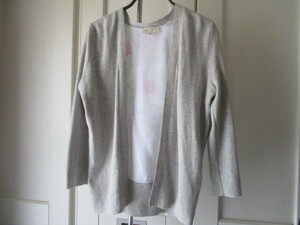 *tedo beige car TED BAKER back print cardigan beautiful goods *