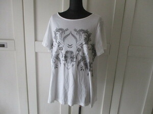 ◆マッキントッシュロンドン　プリントゆるTシャツ　４４　美品◆