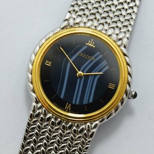 1 иен неподвижный товар наручные часы Seiko SEIKO Credor 5A70-0260 кварц нержавеющая сталь 18KT женский короткий игла неподвижный включение в покупку не возможно 
