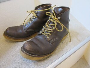 1000円～レッドウィング　RED WING 犬タグ　プレーントゥー　サイズ8と1/2