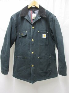 1000円～カーハート Carhartt カバーオール チョアコート ワークジャケット ブランケット メキシコ製　サイズ38