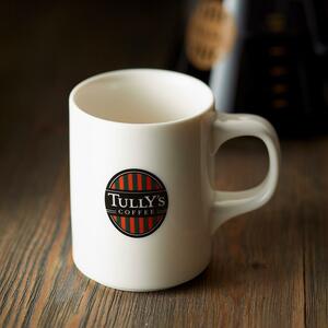 【未使用品】 タリーズコーヒー マグカップ ショート TULLY'S COFFEE G00567 陶器 ロゴ ロゴマグ タリーズ コーヒー