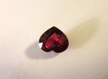 ハート形　ロードライト・ガーネット　ルース１点　約1.9ct　#2039_画像5