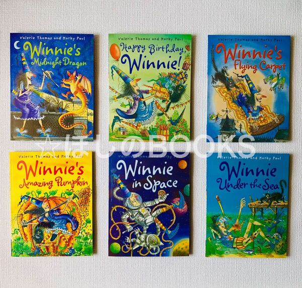 【Winnie the Witch】6冊/英語/絵本/多読/ストーリー