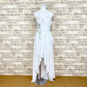 1 jpy dress ( stock ) white long dress color dress kyabadore presentation Event used 4295