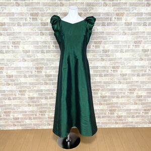 1 jpy dress Mermaid Line Mai pcs costume long dress 7 green lustre lining less color dress kyabadore presentation Event used 4770