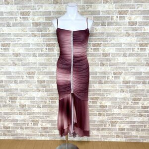 1 jpy dress Cami dress purple gradation color dress kyabadore presentation Event used 5077