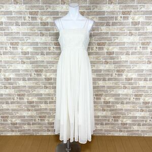 1 jpy dress SNIDEL Snidel Cami One-piece 0 cream series color dress kyabadore presentation Event used 5271