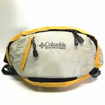 (^w^)b Columbia Sportswear コロンビア スポーツ ウェア ウエスト ボディ バッグ ショルダー 鞄 カバン BAG カジュアル イエロー B0492iE_画像1