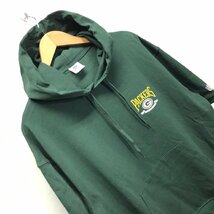 (^w^)b NFL TEAM APPAREL エヌエフエル PACKERS G GREENBAY グリーンベイ・パッカーズ 半袖 パーカー プルオーバー グリーン S 8708iE_画像5