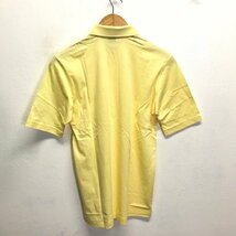 (^w^)b 未使用品 タグ付き Grand-Slam MUNSINGWEAR マンシングウェア 80s 90s ヴィンテージ 半袖 ポロ シャツ ロゴ イエロー 1 8788iE_画像2