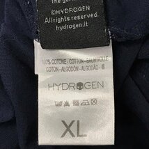 (^w^)b HYDROGEN ハイドロゲン 半袖 ショートスリーブ ラグビー T シャツ トップス 8 ドクロ 星 スポーツ ウェア ネイビー XL 8769iE_画像10