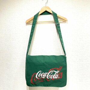 (^w^)b Coca-Cola Coca * Cola плечо mesenja- плечо наклонный .. сумка сумка портфель Showa Retro Vintage зеленый B0472AE