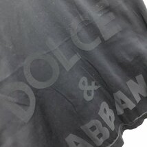 (^w^)b イタリア製 DOLCE & GABBANA ドルチェ＆ガッバーナ アンダー ウェア UNDERWEAR Tシャツ Uネック レディース ブラック M 8766iE_画像7