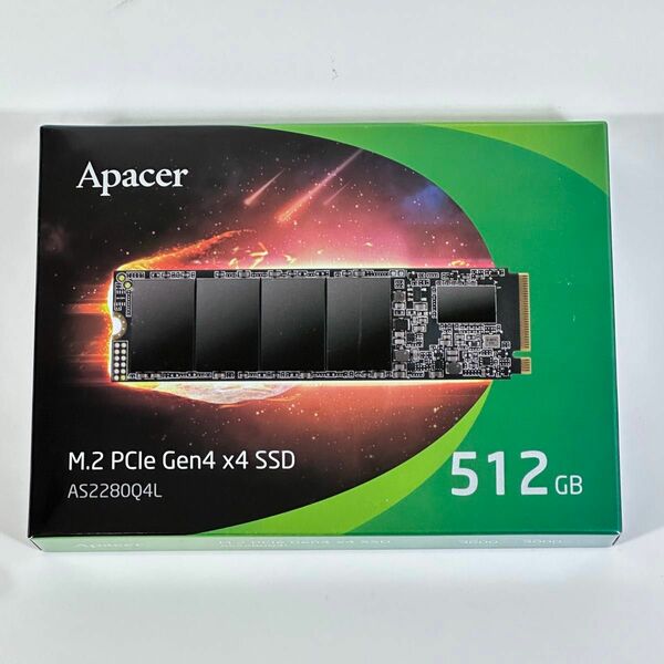 Apacer M.2 SSD 512GB Gen4対応 新品未開封