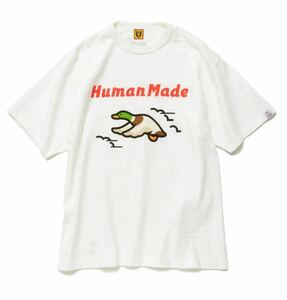 1000円スタート！ヒューマンメイド HUMAN MADE DUCK TEE ダック カモ 鴨 グラフィック プリント Tシャツ 半袖 白 ホワイト　Mサイズ