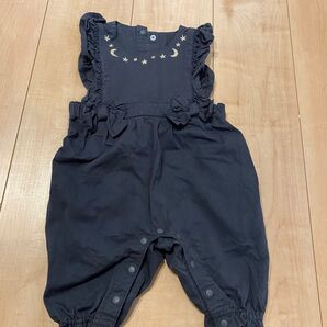 美品 コトリ 80cm カバーオール