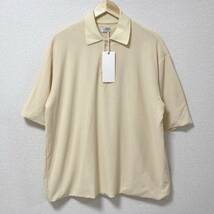 MAATEE&SONS 強撚 半袖 ポロシャツ POLO SHIRTS LYELLOW 2サイズ MT2103-0805W マーティーアンドサンズ ニット カットソー 3090488_画像1