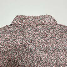 Paul Smith LONDON 花柄 半袖 シャツ メンズ Sサイズ 日本製 ポールスミス ロンドン ボタニカル 小花 総柄 フローラル 柄シャツ4040201_画像8