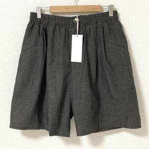 MAATEE&SONS LECHOPPE 別注 ショートパンツ シャンブレー 硫化ブラック 2サイズ マーティーアンドサンズ レショップ ショーツ 3090489