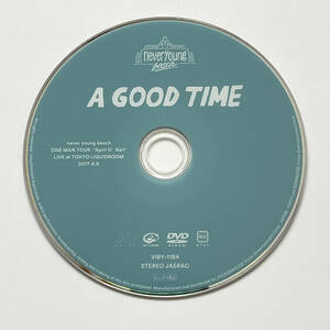 DVD【never young beach『A GOOD TIME』＜初回限定盤＞ ［SPEEDSTAR］】Homecomings*安部勇磨*LUCKY TAPES*Yogee New Waves*Suchmos*D.A.N.