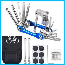 【特価商品】Oziral 自転車工具セット 6点セット 自転車修理キット 自転車用ツールセット パンク修理キット 11-in-1マ_画像1
