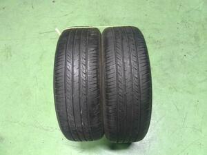 中古タイヤ2本セット 2022年製造 195/55R16 87V セイバーリング SL201 カローラフィールダー ラフェスタ CR-Zなど