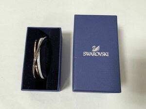 [ ломбард Owari магазин магазин Tokyo ] * с отделкой * Swarovski браслет crystal 5370985 3 полосный чёрный розовый 