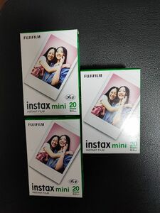 チェキ フィルム instax mini 富士フイルム　６０枚