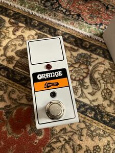 【ほぼ未使用】Orange オレンジ FS1 mini フットスイッチ ラッチタイプ