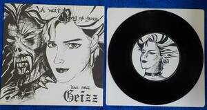 【中古EPレコード】Geizz:We Wait Song Of Geizz【DRG, RECORDS. 001】＊自主制作盤＊33回転4曲入