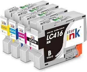 Brother correspondence LC416 Brother interchangeable ink 4 pcs set LC416-4PK interchangeable ink cartridge DCP-J4143