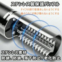 電動うろことり 電動ウロコ取り 電気魚用スケーラー コードレス 魚のうろこ取り用 充電式電池1個付き お店/商務/家庭用 黒 1個電池+2個刃_画像3