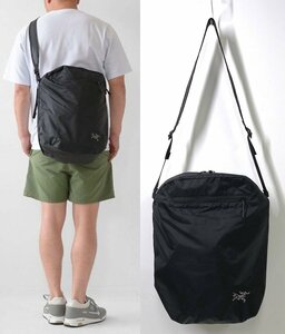 【美品 国内正規品】ARC'TERYX アークテリクス Heliad 12L Tote ヒリアド トートバッグ ブラック 黒 ショルダーバッグ