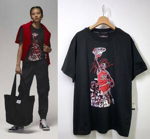 【新品 23AW 男女兼用】NIKE JORDAN ナイキ ジョーダン WMNS JORDAN SPT GRAPHIC S/S TEE ウィメンズ Tシャツ 2XL ブラック 黒