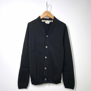 【新品同様】COMME des GARCONS コムデギャルソン カーディガン XS ブラック 黒 トップス