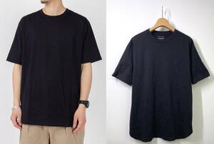 【定価9.8千円】nonnative ノンネイティブ DWELLER S/S TEE NONNATIVE by LOAD ECHOP 半袖Tシャツ 1 ネイビー 紺 ロゴ 刺繍