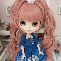 ネオブライス ウィッグ 姫バングツーテールβ フェアリーピンク10インチ/ドール Blythe Pulip プーリップ_画像2