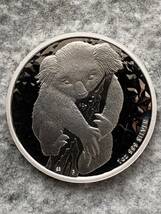 オーストラリア　コアラ銀貨　2007年　1ドル 1オンス銀貨_画像2