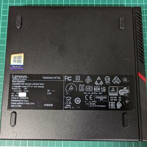 #11【中古 超小型デスクトップPC】LenovoThinkCentre M715q （Win10Pro 64bit/ CPU:AMD PRO A10-9700 R7.10/SSD:120GB/ メモリ:8G）の画像4