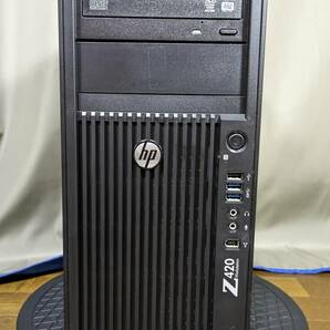 #21【中古PC】HP Z420 Workstation （水冷式静音ワークステーションPC SSD 500GB、メモリ32GB、グラボ Nvidia Quadro K2000）の画像2
